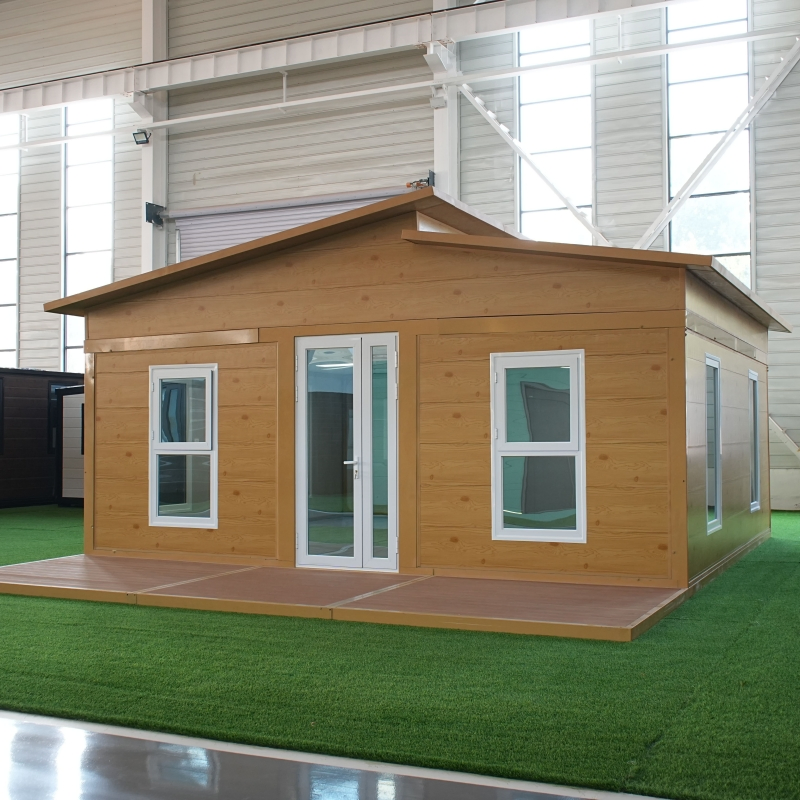 Edifício Modular de Aço com Design Expandível para Espaço de Vida Eficiente