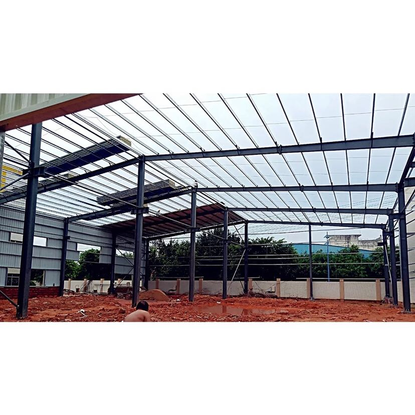 Estrutura de Espaço de Aço Personalizada Metal Estrutura de Aço Galvanizado Edifícios Comerciais de Agricultura