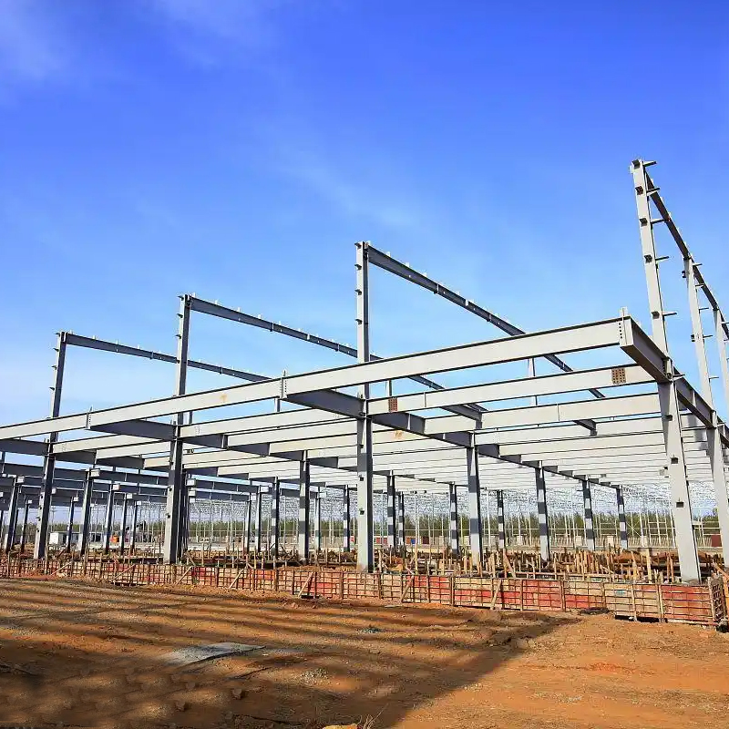 Estrutura Modular de Aço de Múltiplos Andares para Escola, Hospital e Infraestrutura Pública