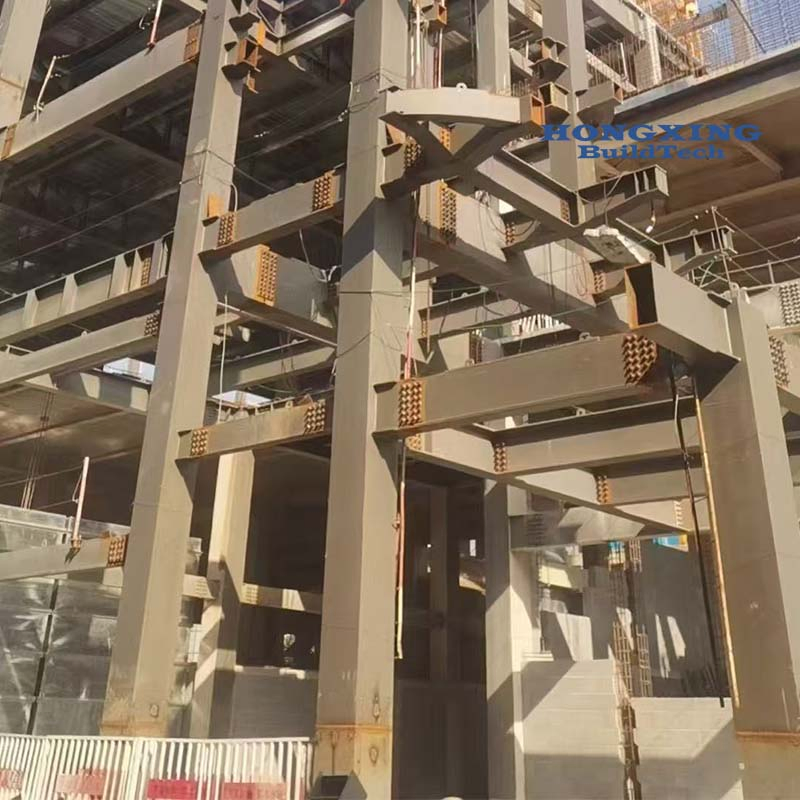 Kit de Construção Modular de Edifício de Escritório com Estrutura de Aço Pré-Fabricada Instalação Rápida Edifício Comercial Pré-Engenheirado