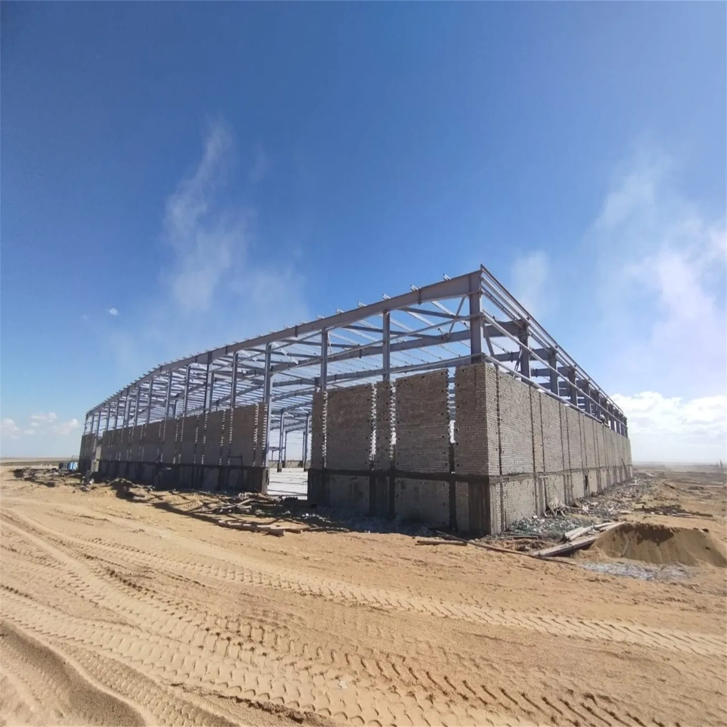 Projeto Gratuito Estrutura de Aço Leve de Alta Elevação Edifício Comercial Prefabricado de Múltiplos Andares Estrutura de Portal Hangar Salão Oficina