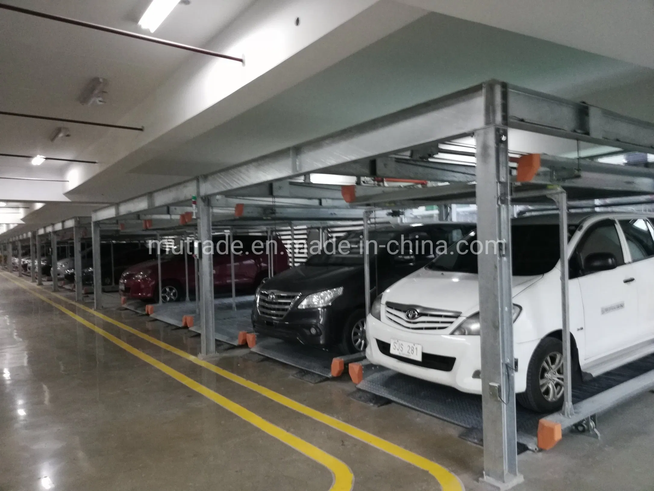 Sistema de Estacionamento Automatizado de Elevador de Quebra-Cabeça para Carros