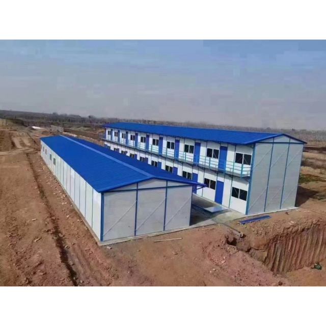 Habitação Modular Residencial Garantida pelo Governo, Casas de Painéis Simples para Reassentamento Pós-Desastre