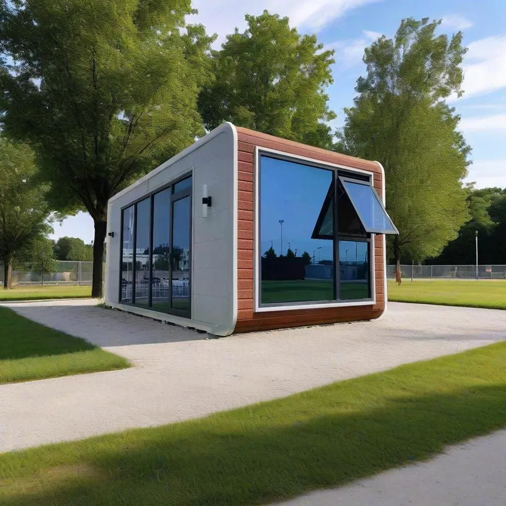Casa Modular Estilo Vila Personalizada Mini Casa Vila Cabana Maçã com Banheiro, Quarto etc