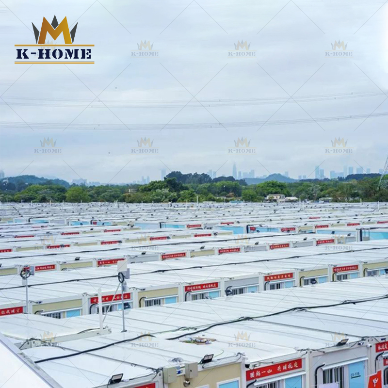Edifícios de Acampamento de Mineração Portáteis Temporários de Baixo Custo