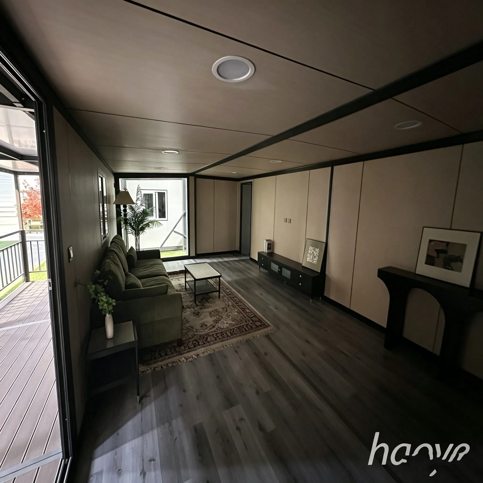 2-3 Vila Contêiner Expandível com Quartos Totalmente Mobiliada Edifício Pré-fabricado Portátil para Aplicação Comercial Residencial Global