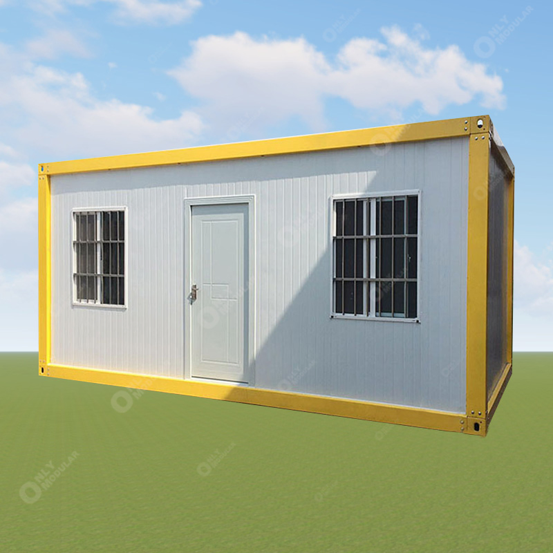 Uma Casa de Estrutura Prefabricada para Escritório