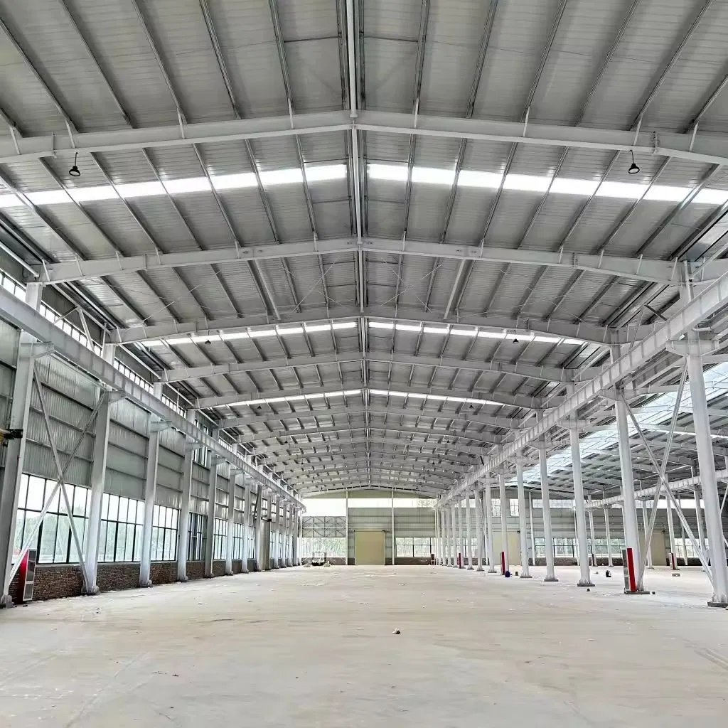 Estrutura de Aço Industrial Oficina Armazém de Aço/ Edifício de Fábrica Pré-fabricada