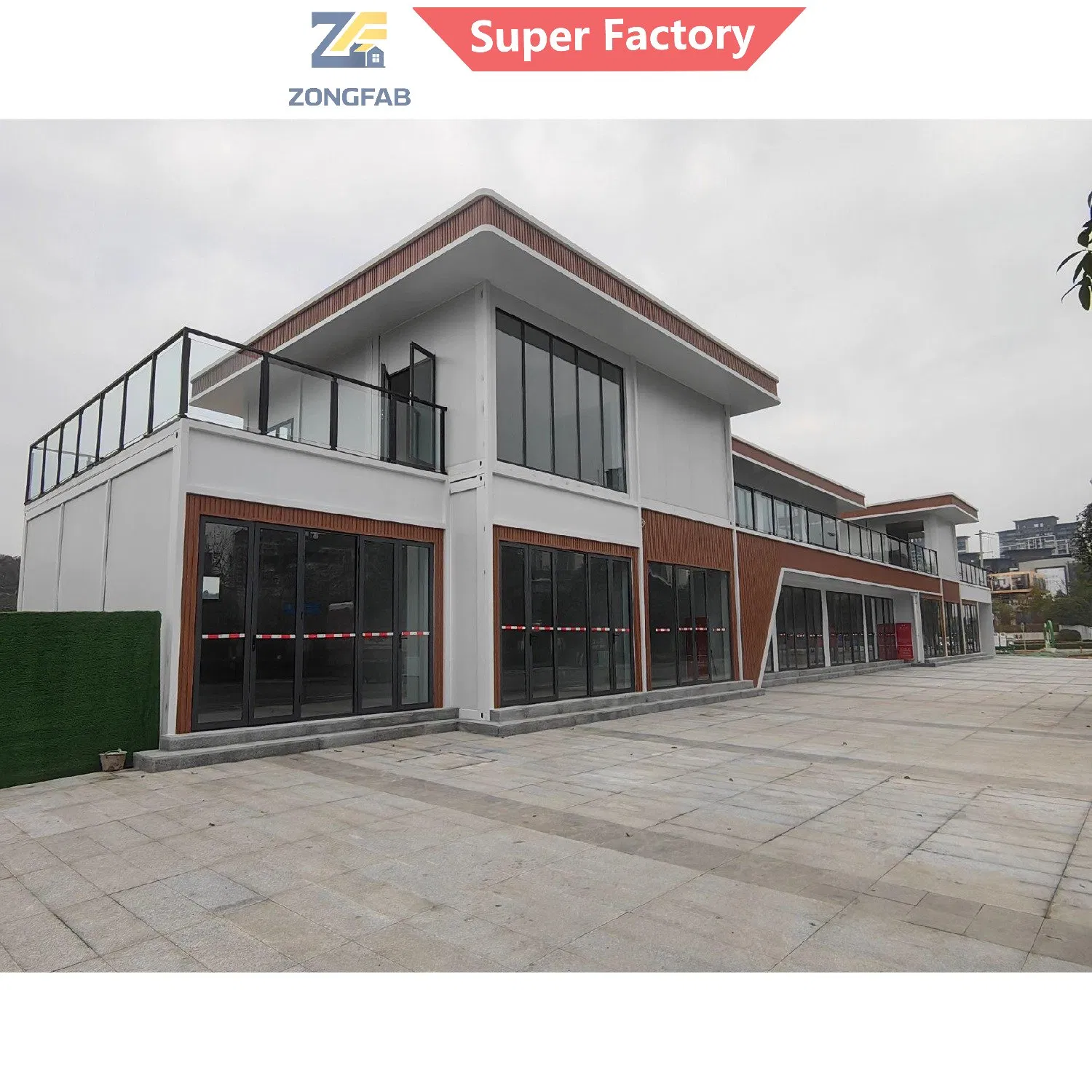 Implantação Rápida Montar Aço Alojamento Residencial Prefabricado Modular Contêiner Habitação Restaurante Escritório Hospital Edifício