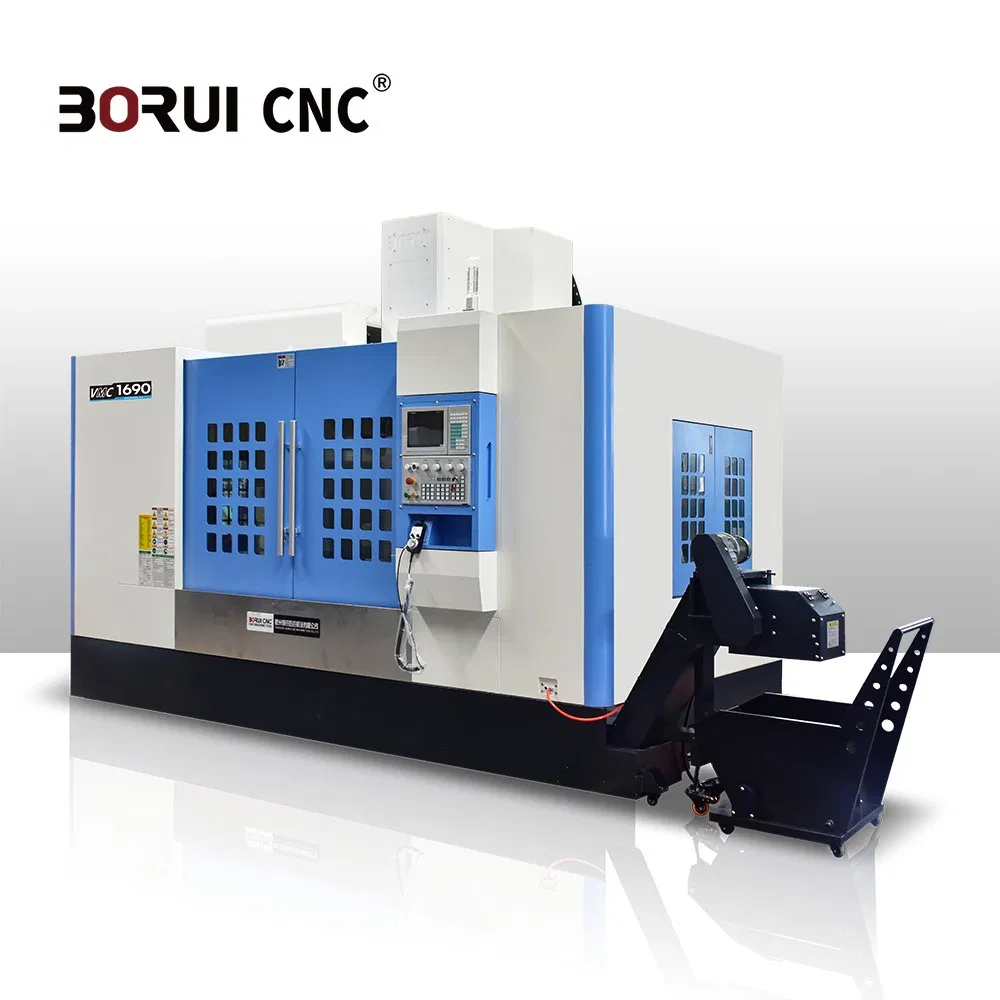 Centro de Usinagem Vertical CNC de Alta Precisão para Produção de Metal e Moldes