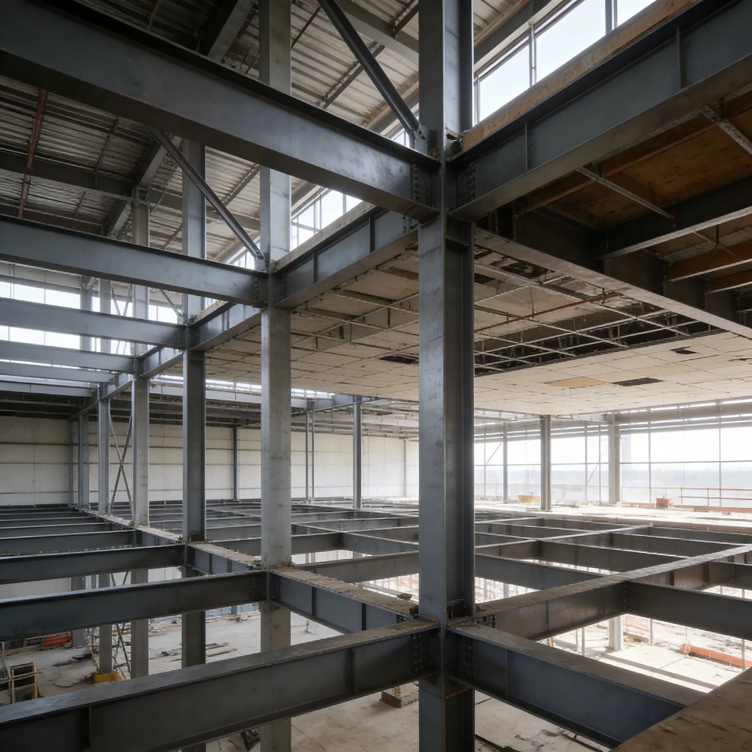 Projeto de Truss de Aço Sustentável e Flexível para Pré-engenharia de Edifícios Comerciais de Grande Vão