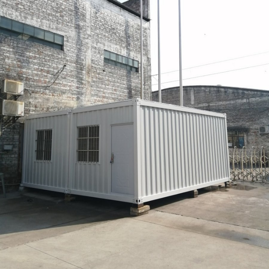 Casa pequena portátil modular pré-fabricada personalizada de fácil instalação, casa de contêiner de envio, escritório, hotel, escola, banheiro, restaurante