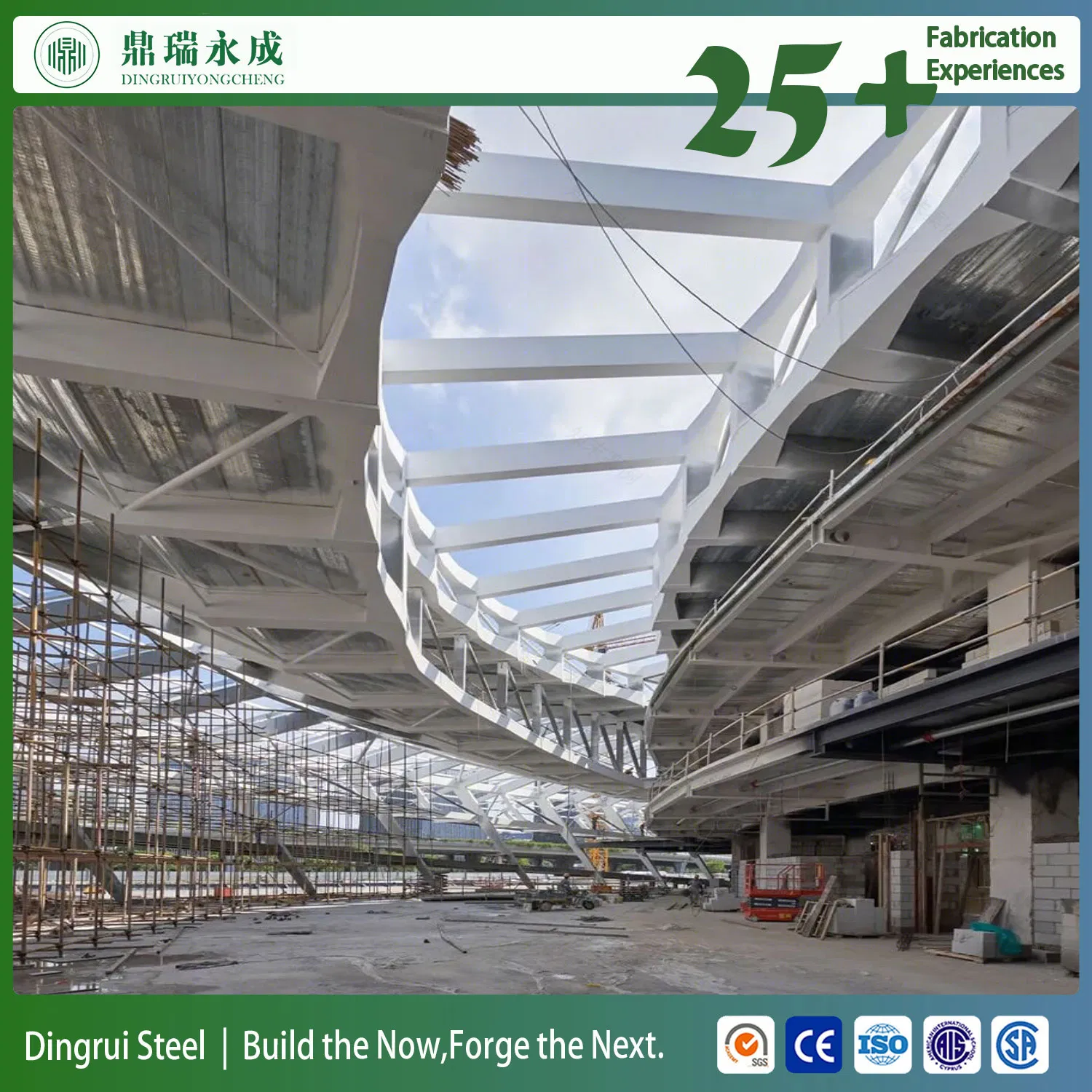 Construção Sustentável Prefabricada Multi Nível Comercial Residencial, Shopping Center, Edifício de Escritórios
