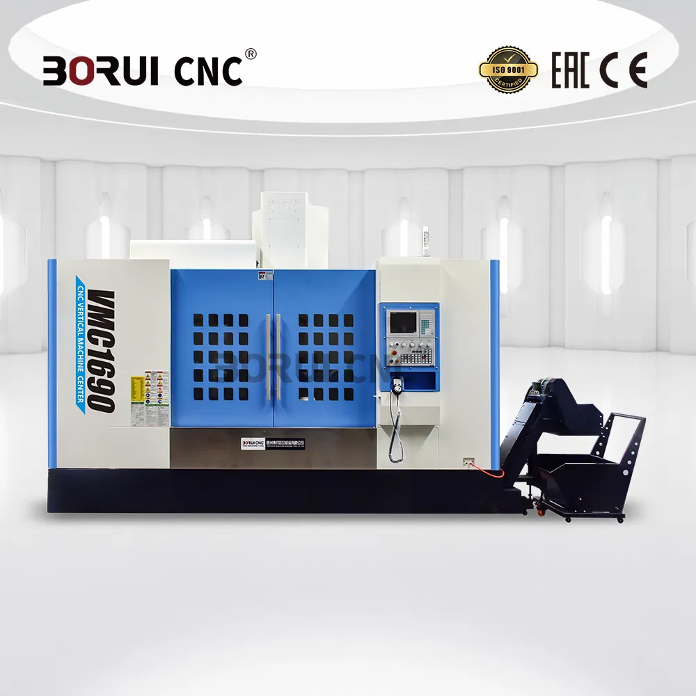 Centro de Usinagem Vertical CNC de Alta Precisão para Produção de Metal e Moldes
