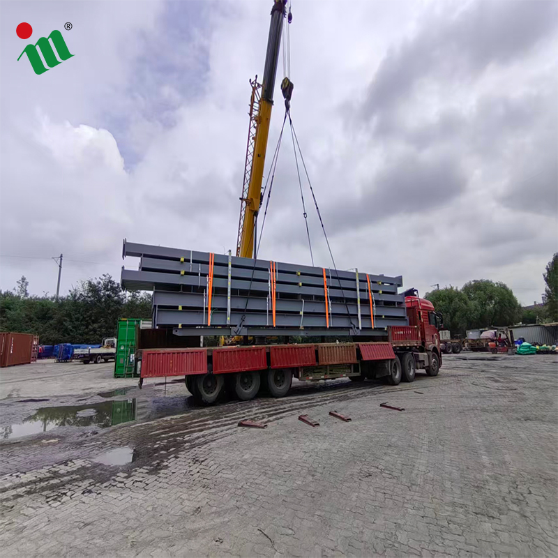 Estrutura de Edifício Prefabricado em Aço Comercial com Revestimento Epóxi S355jr