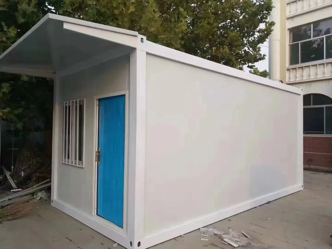 Escritório de Obras Portátil Alojamento de Dormitório Prefabricado Hotel Container Edifício Modular Relocável