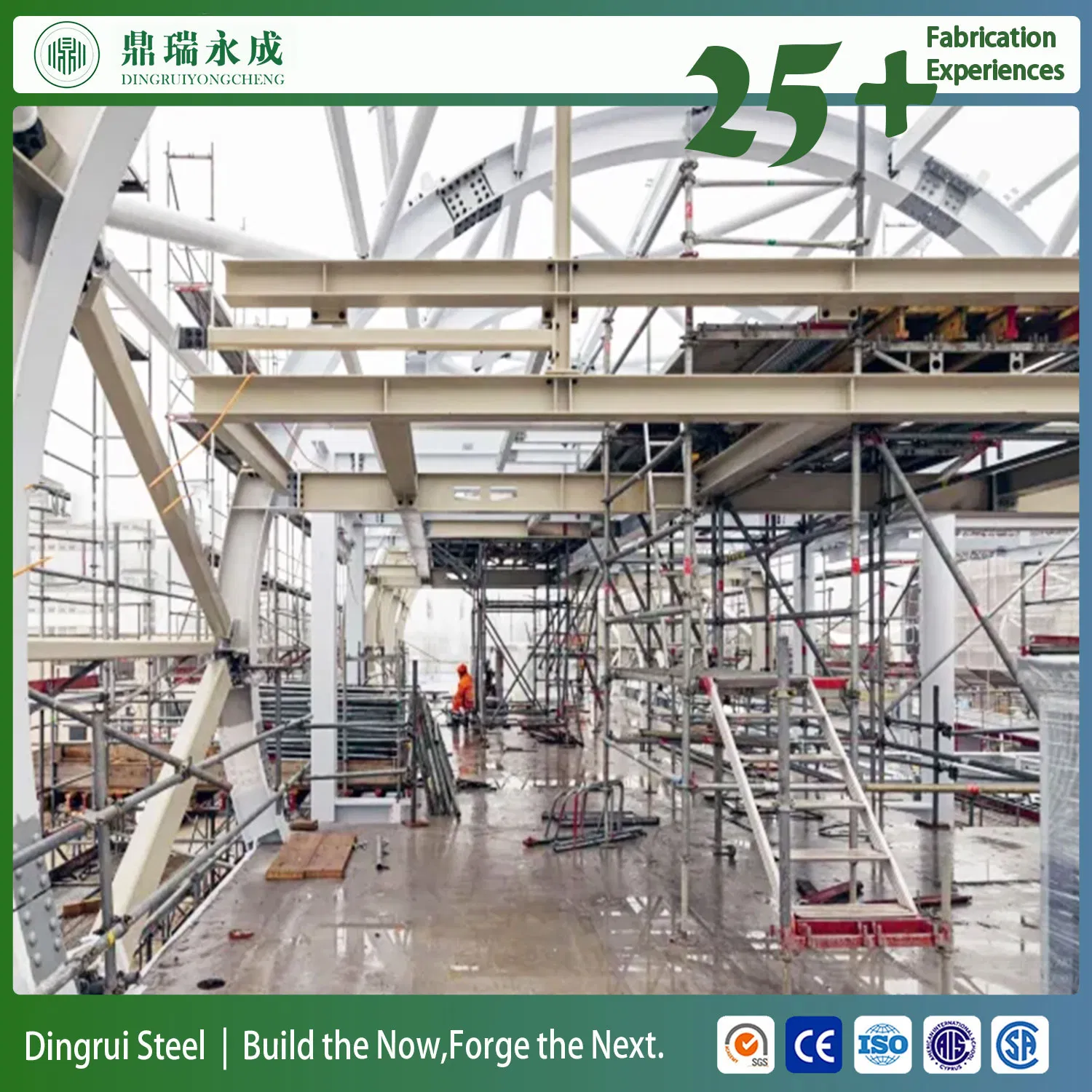 Construção Sustentável Prefabricada Multi Nível Comercial Residencial, Shopping Center, Edifício de Escritórios