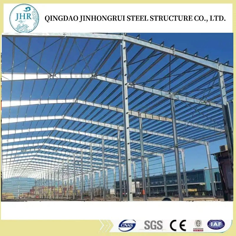 Estrutura Industrial/Comercial Agrícola Prefabricada em Aço Galvanizado de Grande Vão