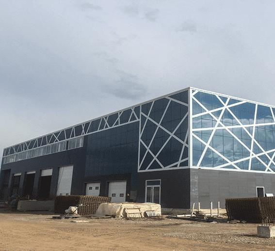 Centro de Exposição de Estrutura de Aço Prefabricada com Sistema de Cobertura de Design Moderno