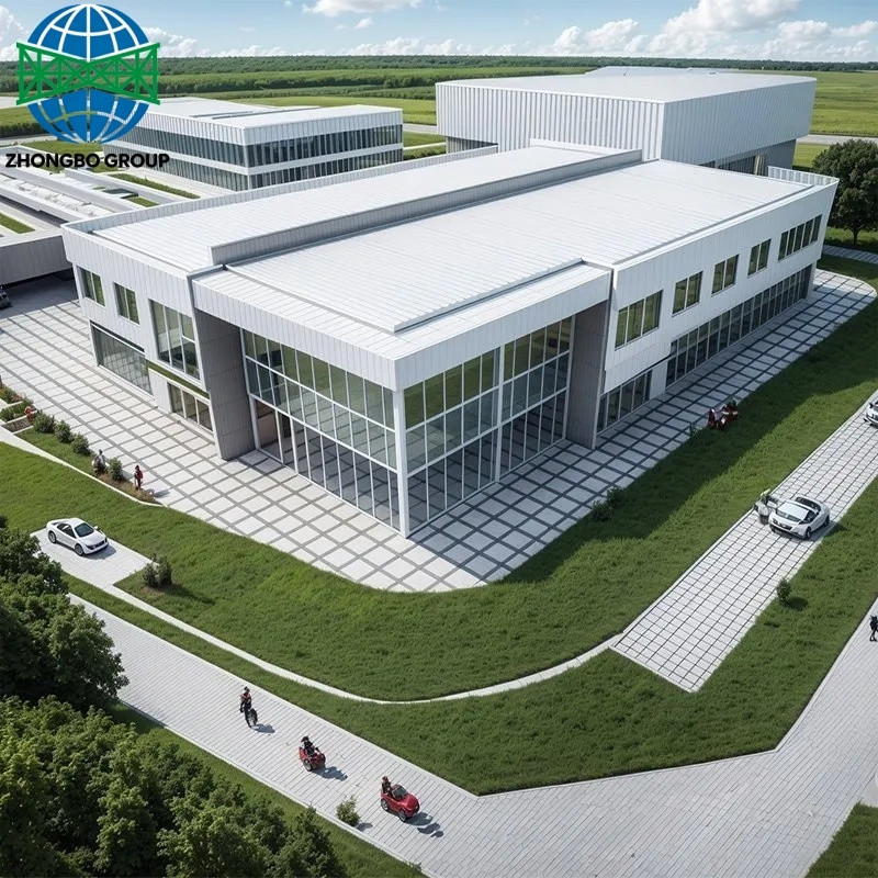 Edifício Comercial de Hotel de Vários Andares Moderno Prefabricado Personalizado em Metal para Shopping Mall