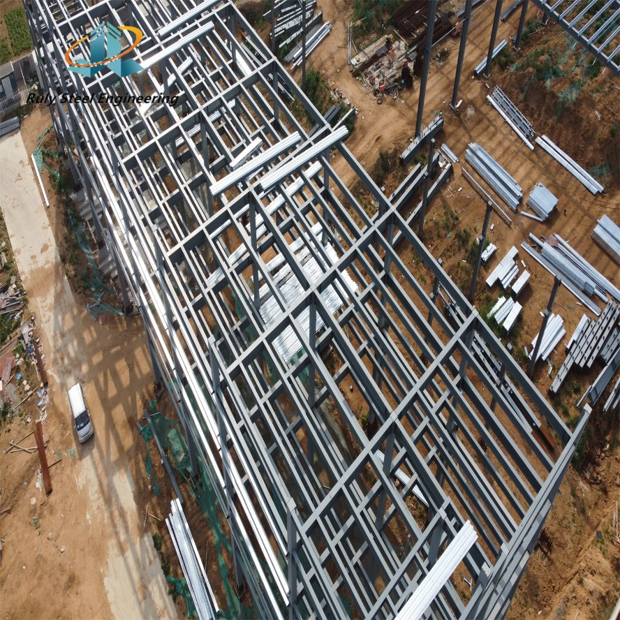 Construção de Edifício Estrutural de Aço Prefabricado para Campus Escolar Educacional