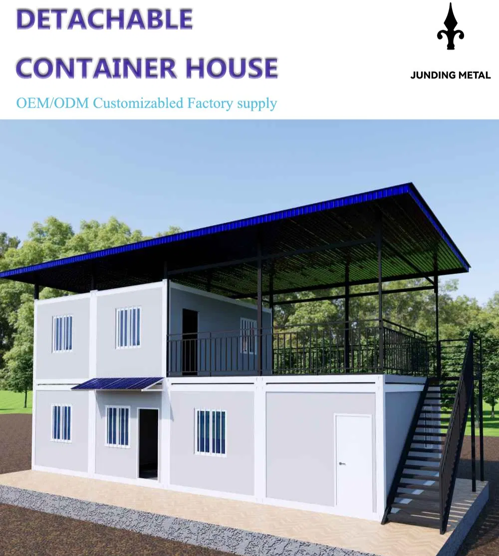 Edifício Modular Prefabricado Multiambiente para Uso em Sala de Aula de Escola e Instalações Educacionais