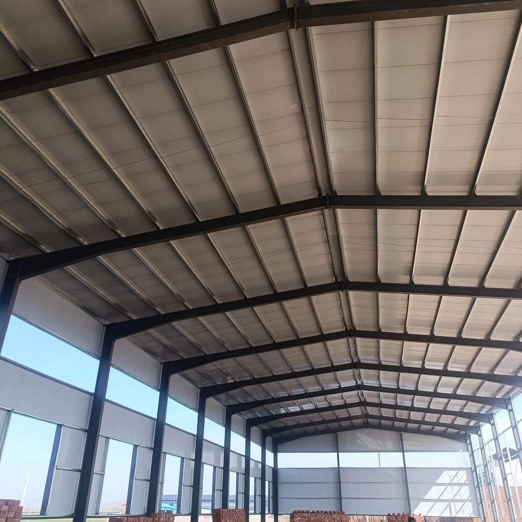 Bom Serviço Lã de Rocha Poliuretano Prefabricado Personalizado Escritório Comercial Estrutura de Aço Durável Edifício de Múltiplos Andares