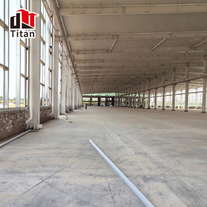 Projeto de Edifício Modular de Estrutura de Aço de Montagem Rápida para Planta Industrial