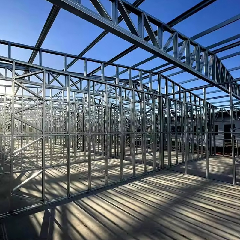 Estruturas de Aço de Alta Segurança Design de Grandes Vãos Edifícios Modulares para Fábricas