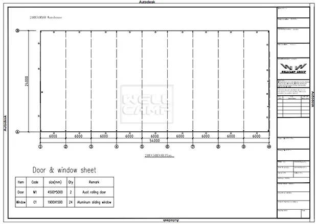 Plano de Oficina de Aço