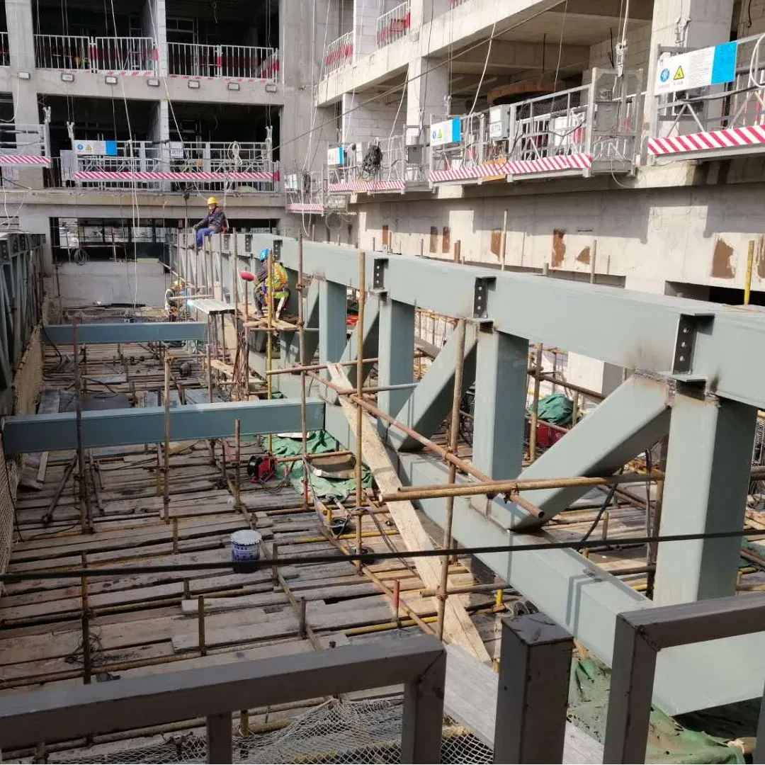 Edifícios de Aço Prefabricados Modernos e Portáteis para Uso Comercial Versátil na Sérvia e no Egito