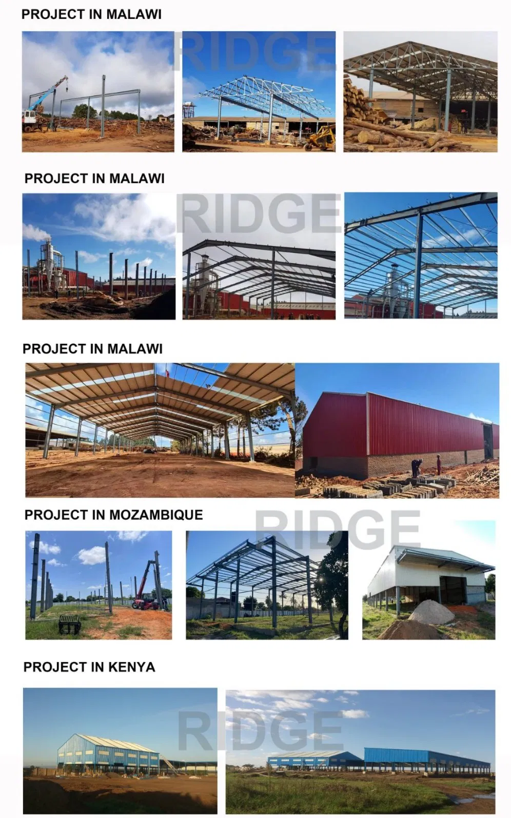 Projetos África