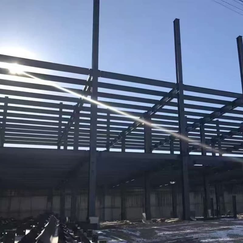 Edifício de Aço Pré-Engenheirado para Projetos Comerciais de Escritório e Armazém de Uso Misto com Longevidade
