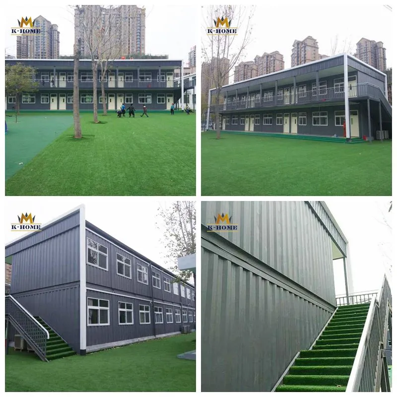 Edifícios de salas de aula modulares portáteis pré-fabricados