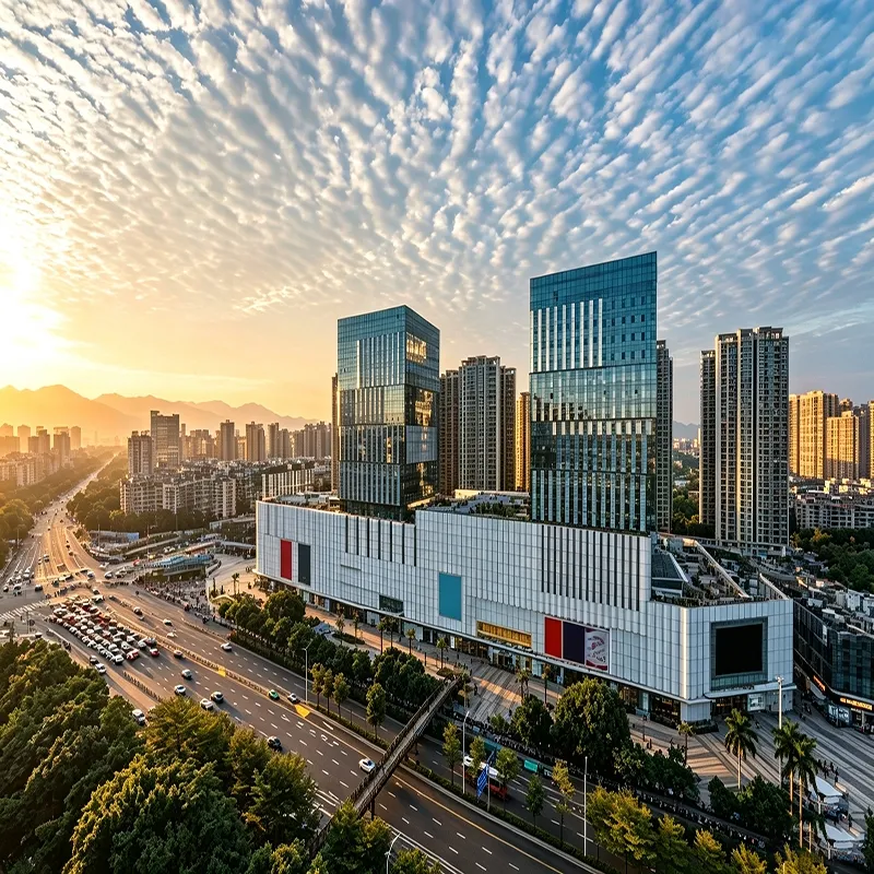 Estrutura de Aço para Edifício Prefabricado para Centro de Compras 1