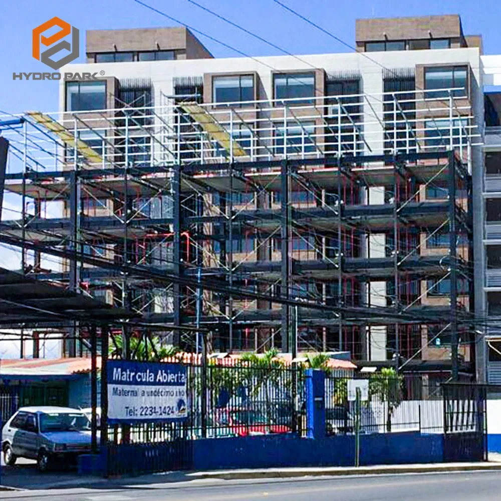 Sistema de Estacionamento Vertical em Carrossel Estéreo de Múltiplas Camadas para Economia de Espaço, Edifícios de Estacionamento em Puzzle com Estacionamento Bidirecional