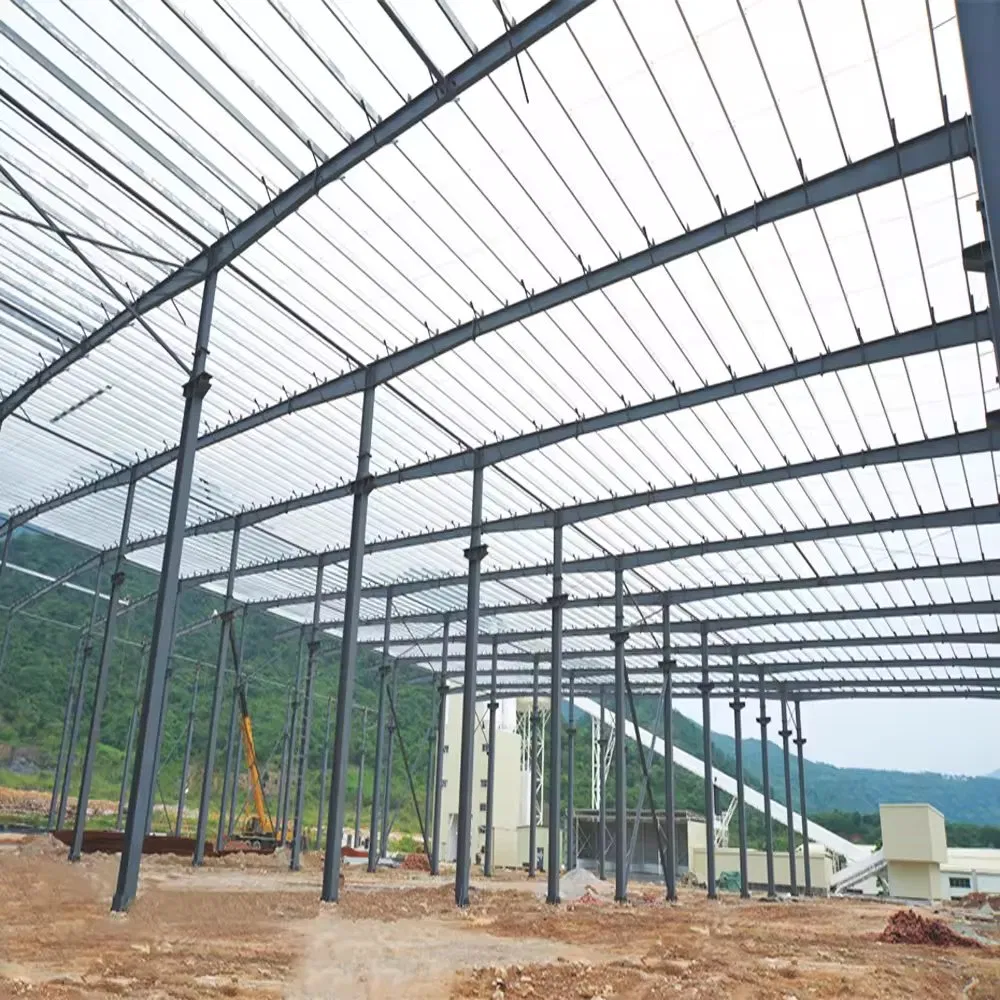 Estruturas de Aço Prefabricadas de Baixo Custo para Armazéns para Uso Industrial / Agrícola / Comercial