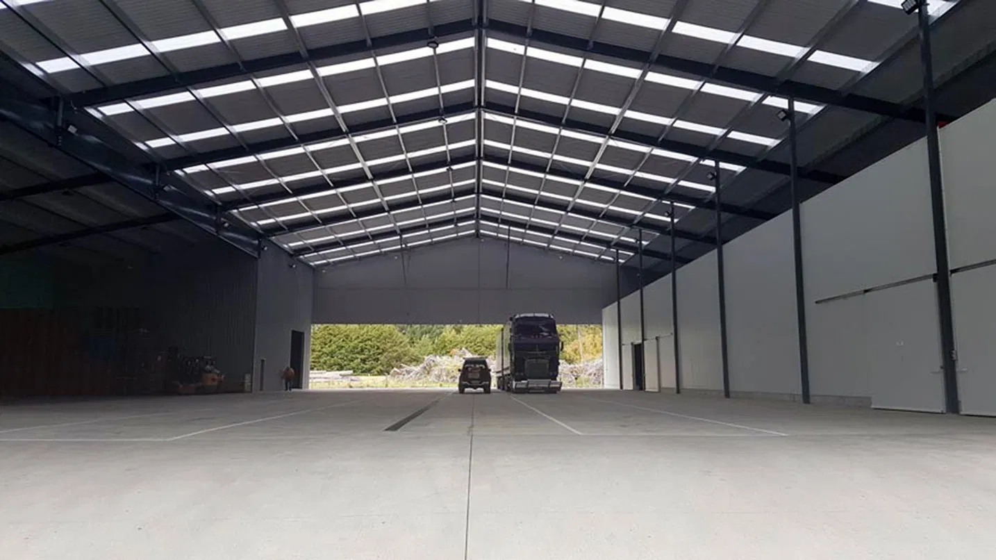 Edifício Comercial e Industrial de Armação de Aço Leve Personalizado OEM