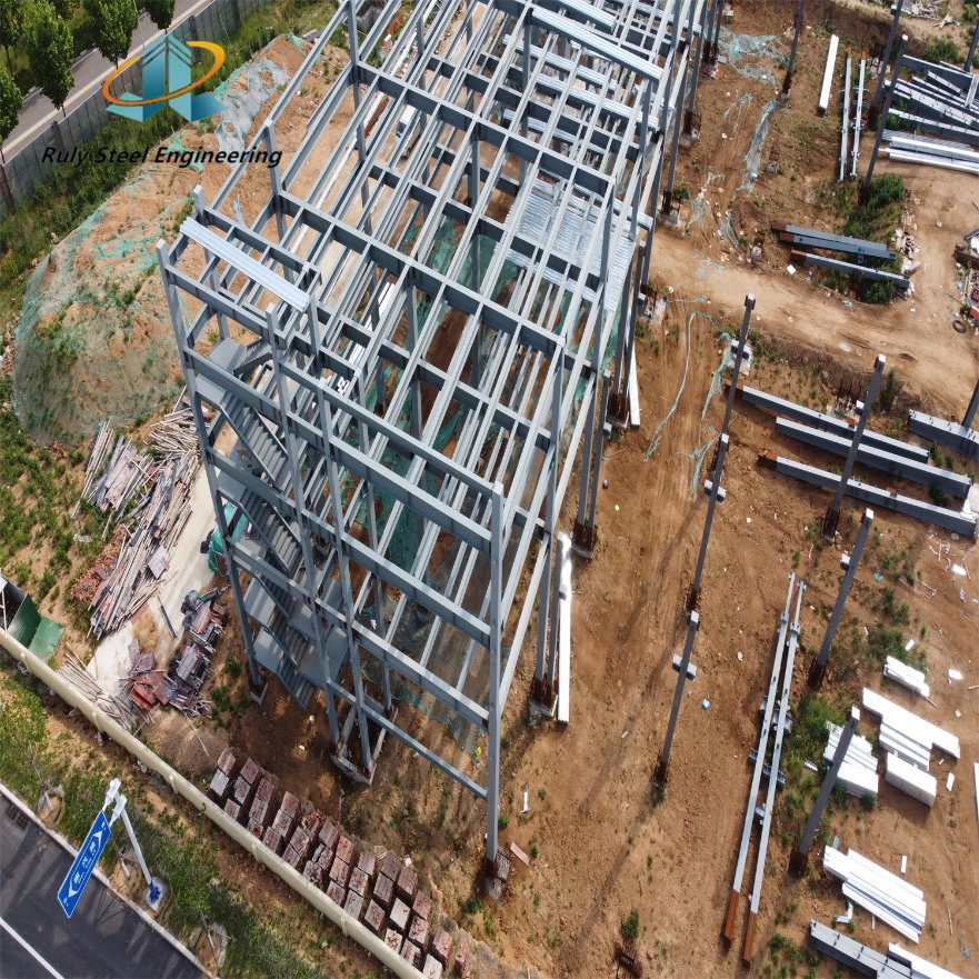 Construção de Edifício Estrutural de Aço Prefabricado para Campus Escolar Educacional