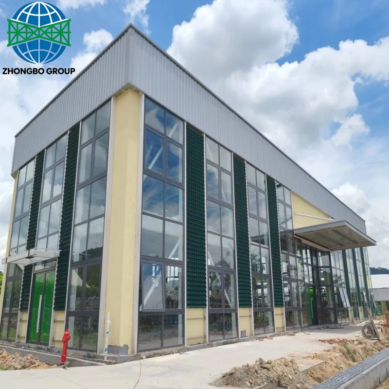 Edifício Comercial de Hotel de Vários Andares Moderno Prefabricado Personalizado em Metal para Shopping Mall