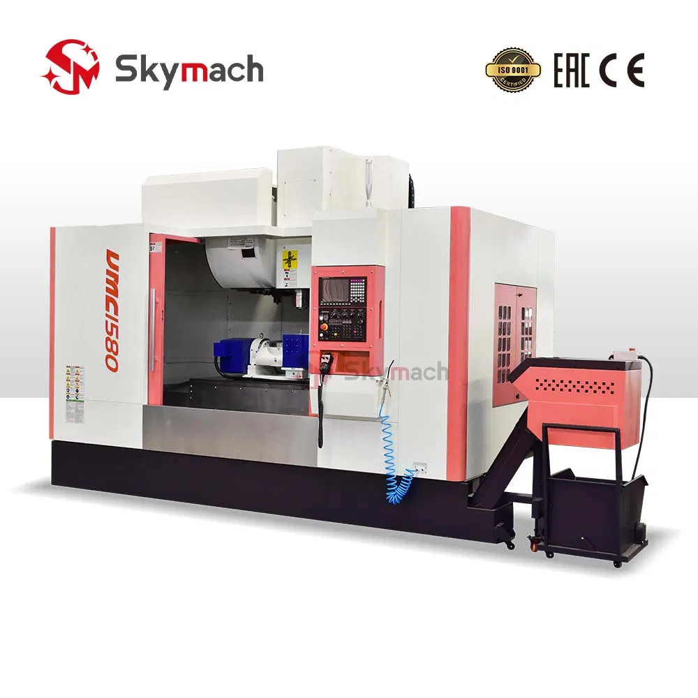 Vmc1580 Centro de Usinagem Vertical CNC com Controle GSK Fanuc Bt50 Eixo 3-Axis para Peças Automotivas Médias