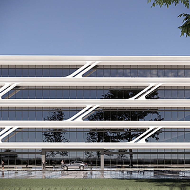 Edifícios Prefabricados de Aço Premium Escritórios Lojas Varejo Showrooms Prontos para Exportação