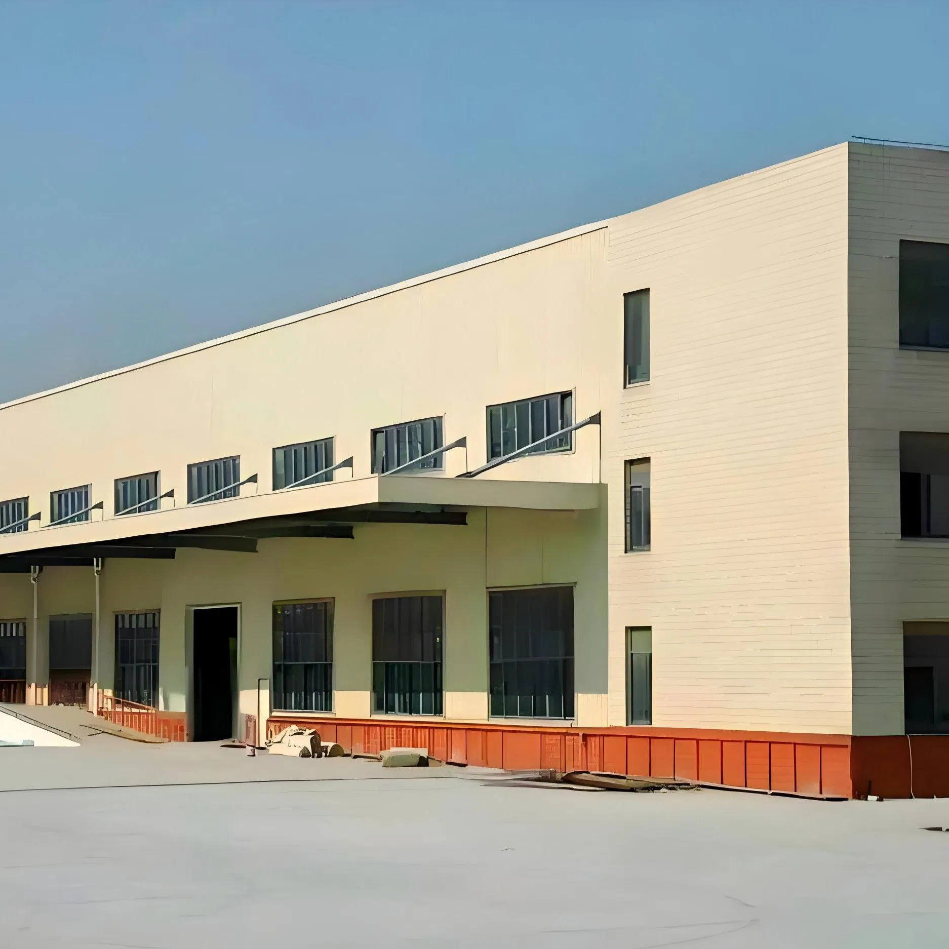 Venda Quente Durável Alta Qualidade Edifício Modular Comercial Industrial de Aço Personalizado