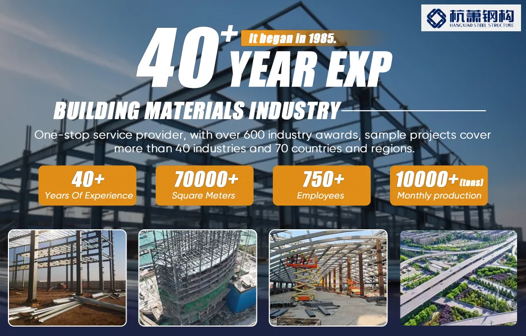 Estruturas de Aço de Alta Segurança Design de Grandes Vãos Edifícios Modulares para Fábricas