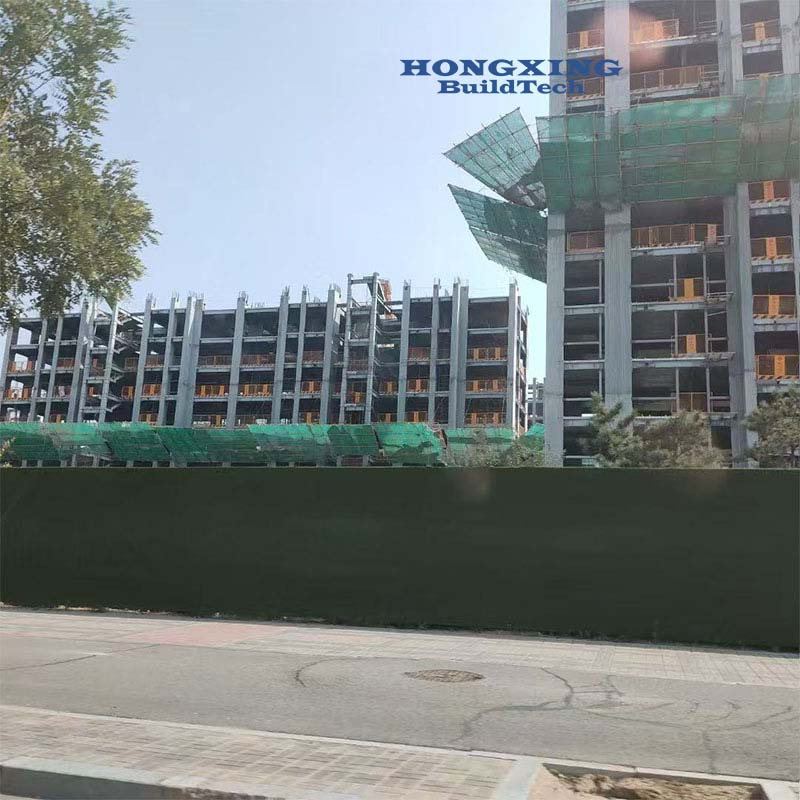 Edifício de Estrutura de Aço de Múltiplos Andares Usado para Fins Comerciais ou Residenciais