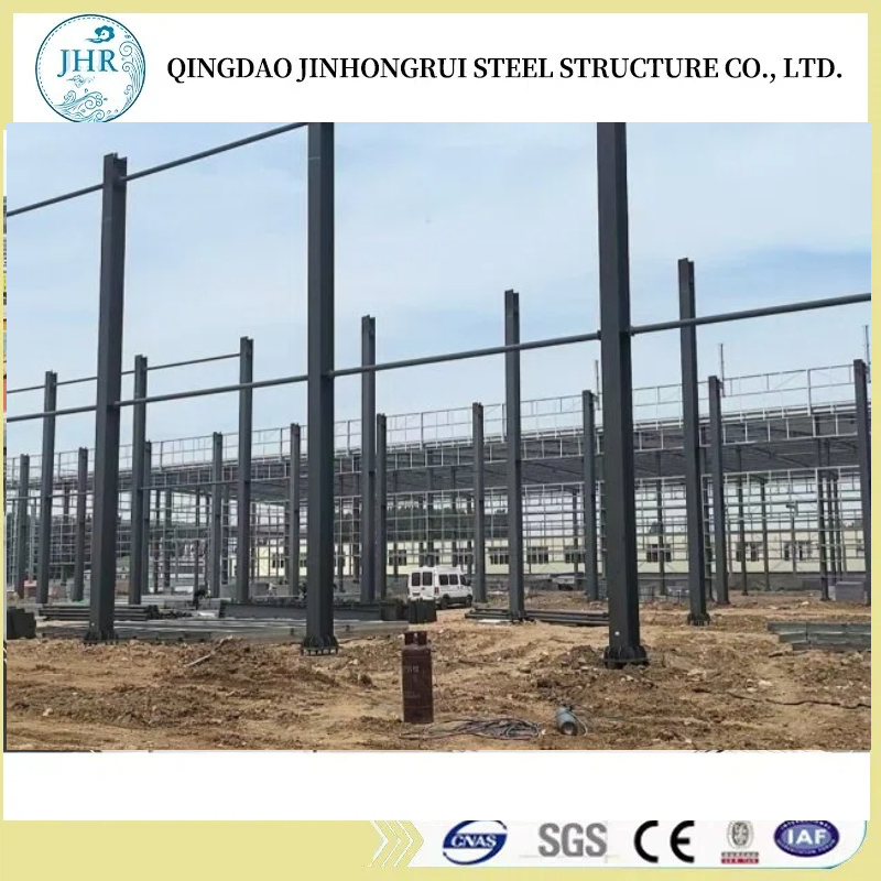 Estrutura Industrial/Comercial Agrícola Prefabricada em Aço Galvanizado de Grande Vão