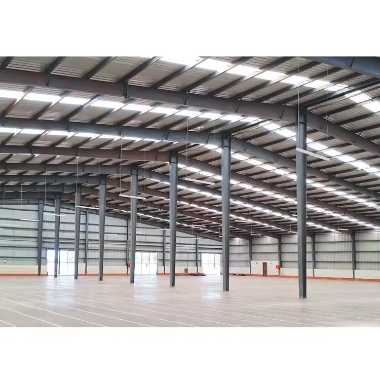 Estrutura de Aço Industrial Oficina Armazém de Aço/ Edifício de Fábrica Pré-fabricada