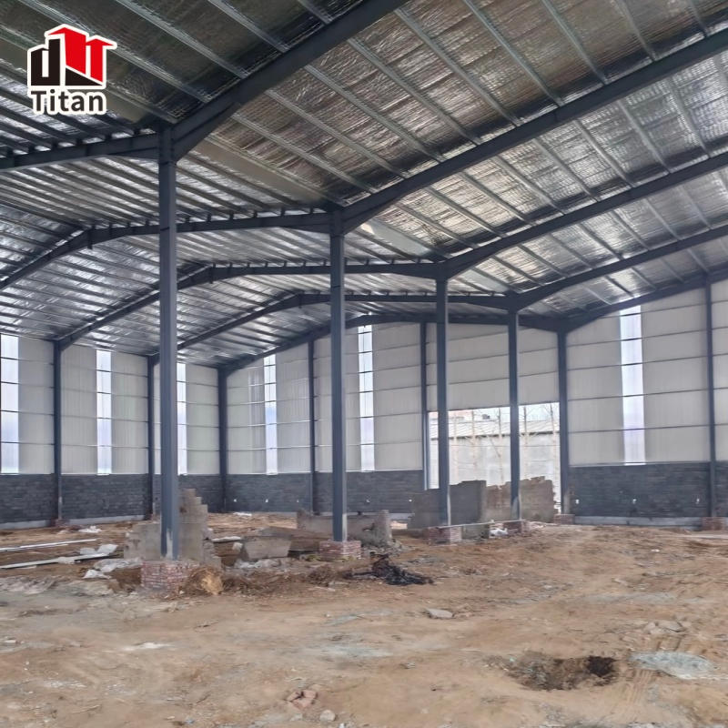 Projeto de Edifício Modular de Restaurante em Estrutura de Aço com Parede de Vidro de Montagem Rápida