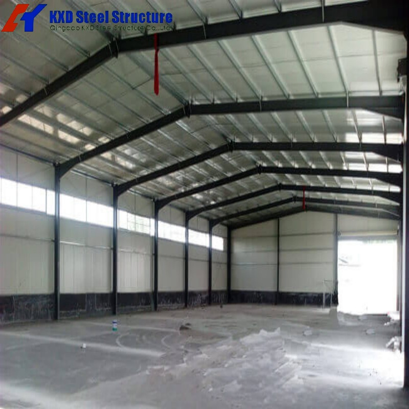 Fabrico de estruturas de aço leve pré-fabricadas Depósito de construção industrial de edifícios de estruturas