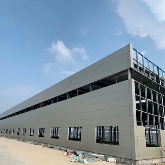 Edifício de Estrutura de Aço Pré-fabricado da China com Design Profissional